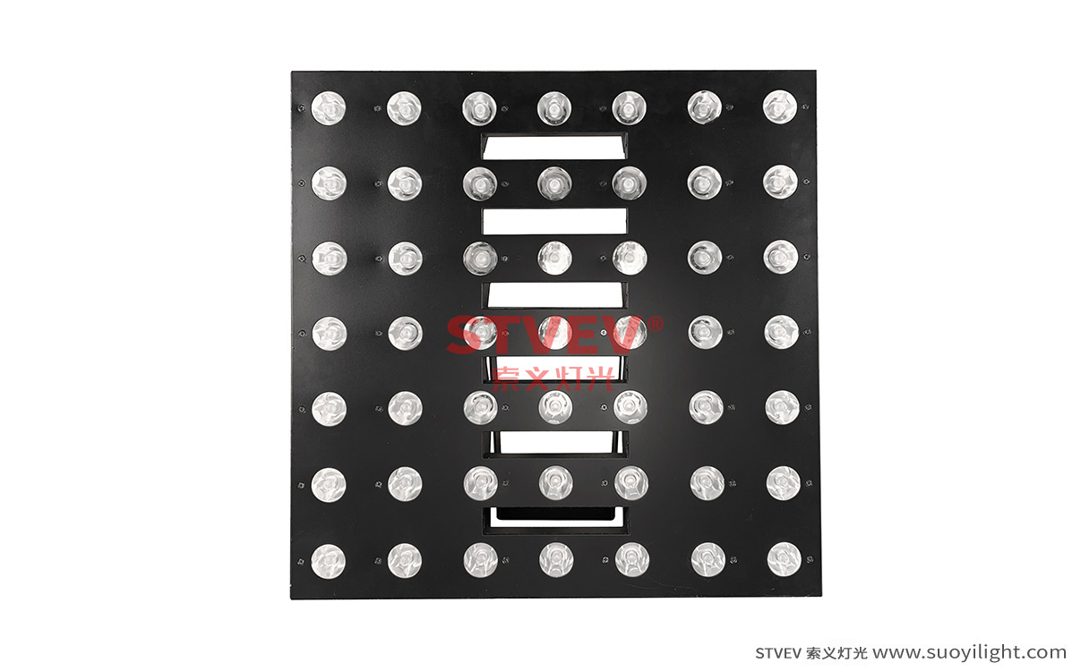 湖北49顆3W黃金點(diǎn)陣燈