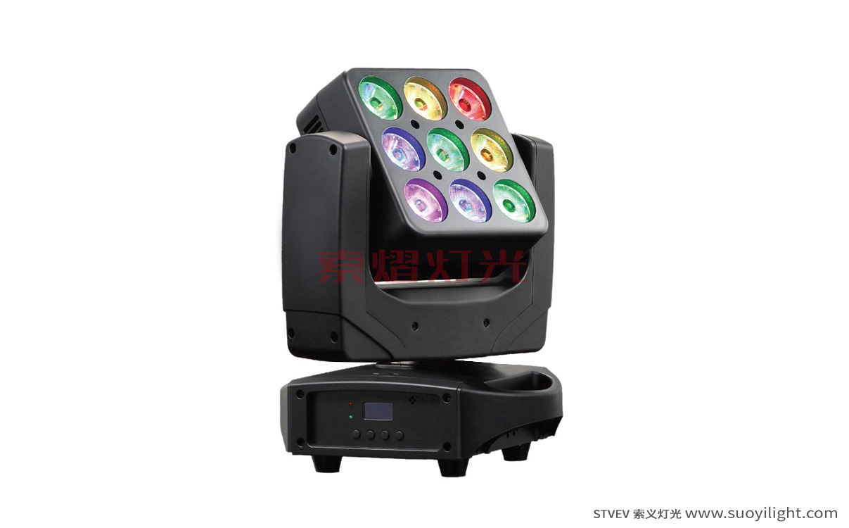 江蘇9顆10W LED搖頭矩陣燈