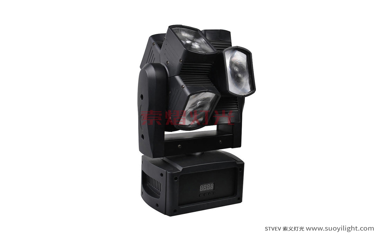 湖北8*10W led無極風火輪搖頭燈